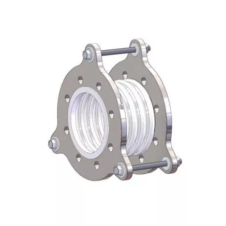 PTFE pamušalu metalinė išsiplėtimo jungtis